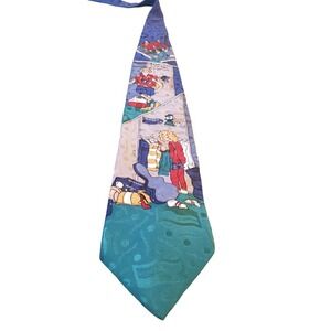Celebrations by Hallmark Mens Silk Tie 57" X 4" "For The Man Who Has Everything"